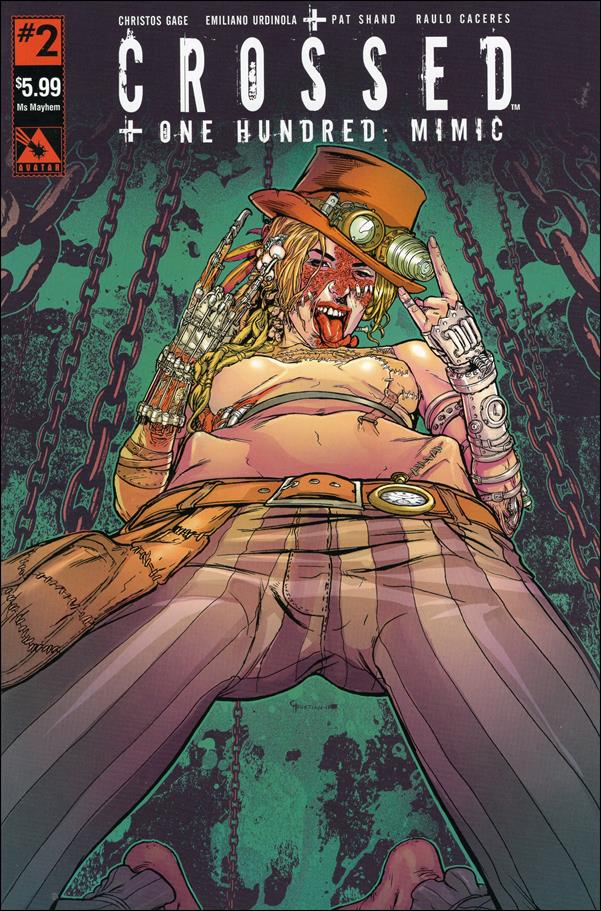 Crossed Plus One Hundred: Mimic issue 2-D Ms Mayhem Cover
