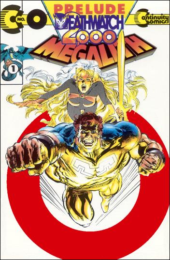 Megalith (1993) issue 0-C Unbagged Red Foil Cover