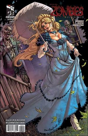 Grimm Fairy Tales Presents Zombies: The Cursed issue 1-B Pasquale Qualano Cover