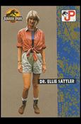 Jurassic Park (Base Set) card 12 Sattler