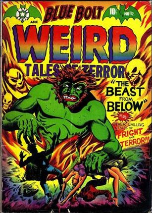 Blue Bolt Weird Tales of Terror issue 112