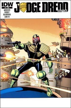 Judge Dredd Classics (2013) issue 1-B Brian Bolland Wraparound Subscription Cover