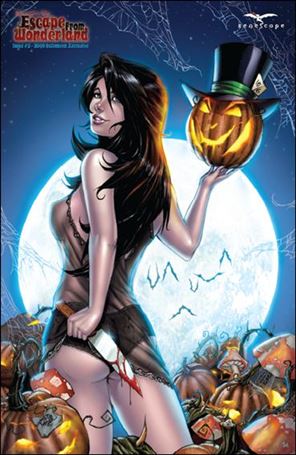 Escape from Wonderland issue 2-C Mike DeBalfo 2009 Halloween Exclusive Cover 1/500