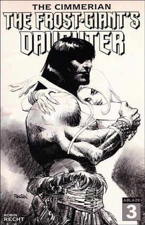 Cimmerian: The Frost-Giant's Daughter issue 3-F Dan Panosian 1:20 Black & White Cover
