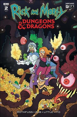 Rick and Morty vs Dungeons & Dragons issue 2-C Julia Scott 1:10 Cover