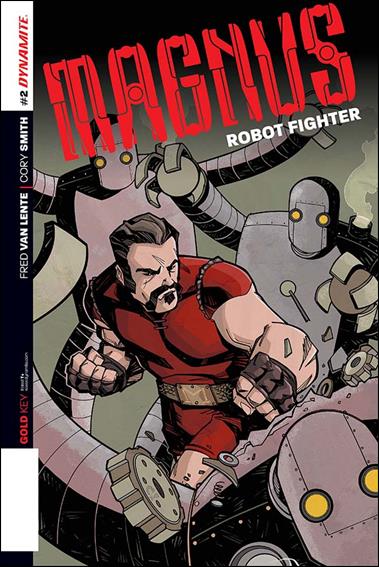 Magnus Robot Fighter (2014) issue 2-F Craig Rousseau "Steampunk" Re-Order Cover
