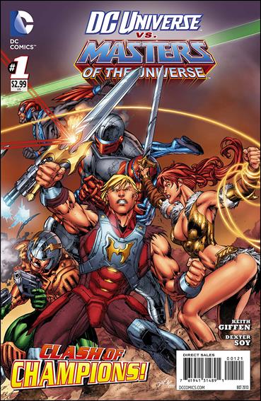 DC Universe vs Masters of the Universe issue 1-B Masters of the Universe Cover