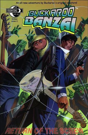 Buckaroo Banzai: Return of the Screw issue 1-C Beck Cover