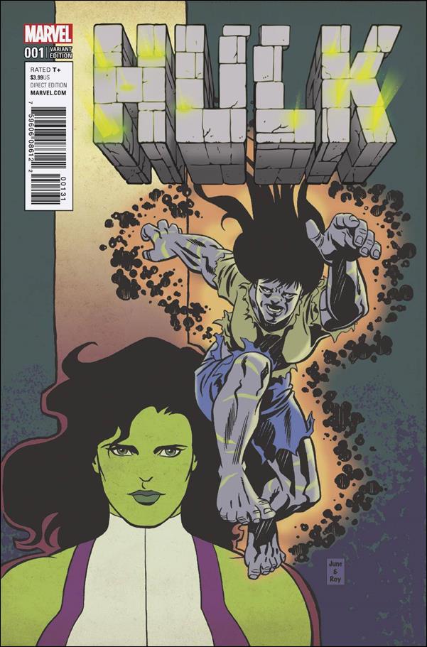 Hulk (2017) issue 1-B June Brigman Classic Cover