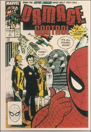 Marvel 1st Covers Series II (Base Set) card 63 Damage Control