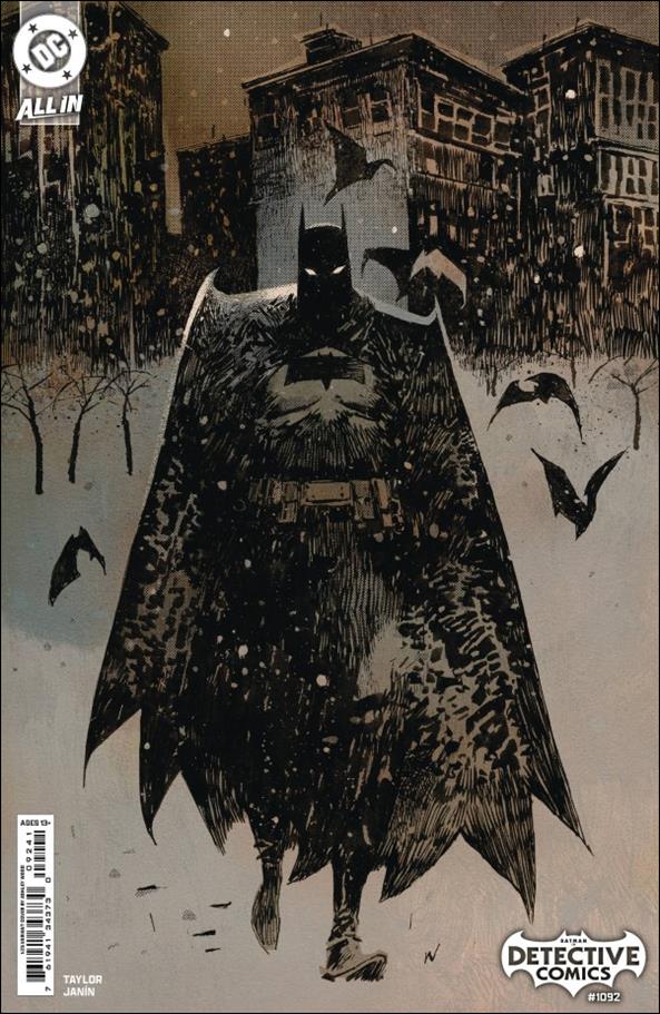 Detective Comics (1937) issue 1092-D Ashley Wood 1:25 Cardstock Cover