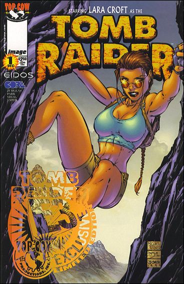 Tomb Raider: The Series issue 1-J Michael Turner E3 Gold Foil Cover
