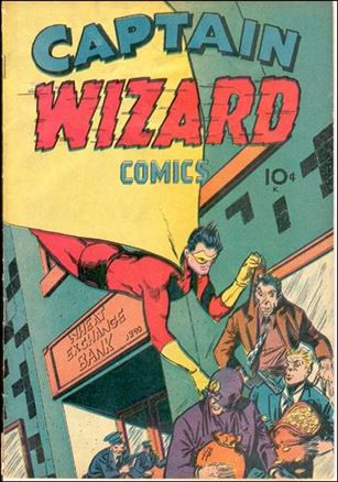 Captain Wizard Comics Cover Image 1