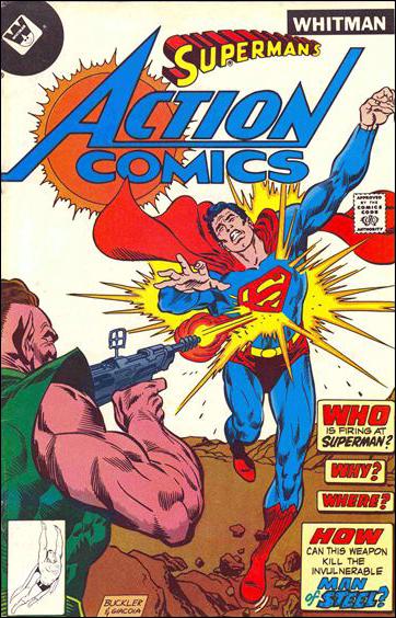 Action Comics (1938) issue 486-B Whitman Cover