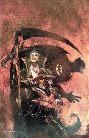 Detective Comics (1937) issue 1027-SO Bill Sienkiewicz Torpedo Comics Virgin Cover 1/750