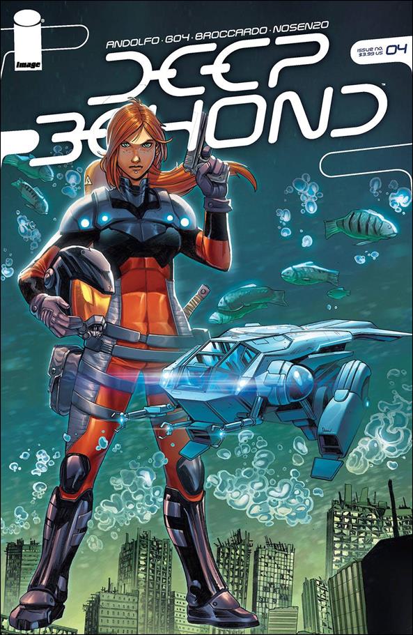Deep Beyond issue 4 Andrea Broccardo Cover