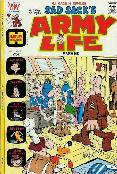 Sad Sack's Army Life Parade issue 55