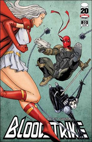 Bloodstrike (1993) issue 32 Tim Seeley Cover