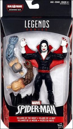 Marvel Legends Infinite: Spider-Man (Absorbing Man Series)  figure 7 Villains of the Night (Morbius)