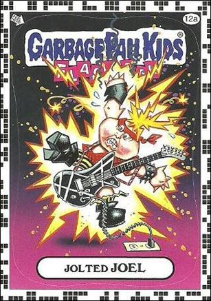Garbage Pail Kids: Flashback Series 2 (White Border Base Set) card 12a Jolted Joel