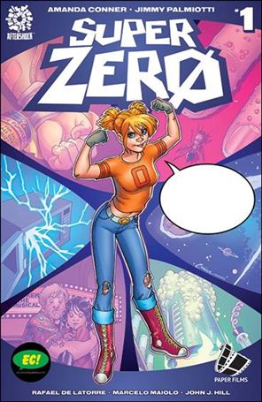 SuperZero issue 1-D Amanda Conner ECCC / PaperFilms Cover