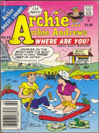 Archie…Archie Andrews, Where Are You Comics Digest Magazine issue 69