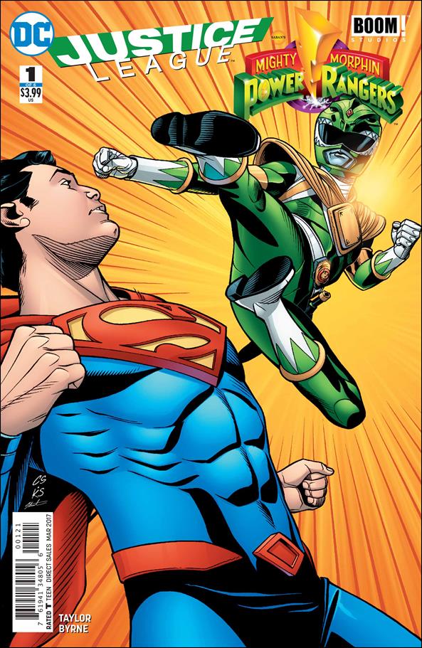 Justice League/Power Rangers issue 1-F Chris Sprouse Cover