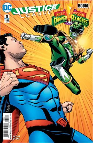 Justice League/Power Rangers issue 1-F Chris Sprouse Cover