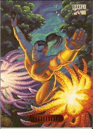 1994 Marvel Masterpieces (Base Set) card 81 Namor
