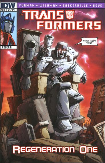 Transformers: Regeneration One issue 81 Andrew Wildman Cover