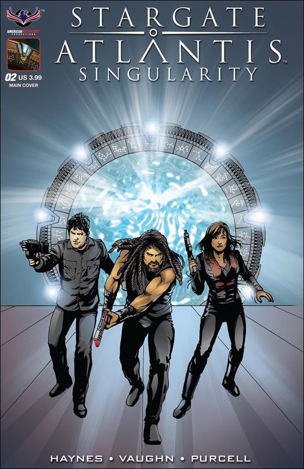 Stargate Atlantis: Singularity issue 2 Mark Wheatley Cover