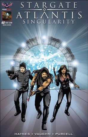 Stargate Atlantis: Singularity issue 2 Mark Wheatley Cover