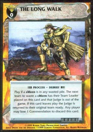 Dredd: The Card Game card 36 The Long Walk