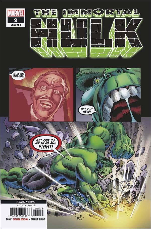 Immortal Hulk issue 9-C Joe Bennett Cover (2nd Printing)