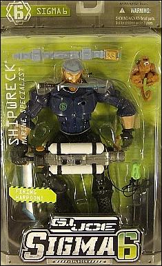 G.I. Joe: SIGMA 6 (Soldier Assortment) figure 15 Shipwreck - Marine Specialist