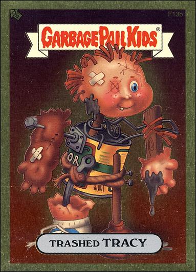 Garbage Pail Kids All-New Series 2 (Foil Sticker Subset)  card F13b Trashed Tracy