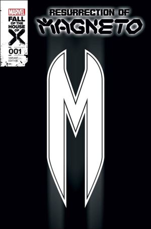 Resurrection of Magneto issue 1-D Magneto Insignia Cover