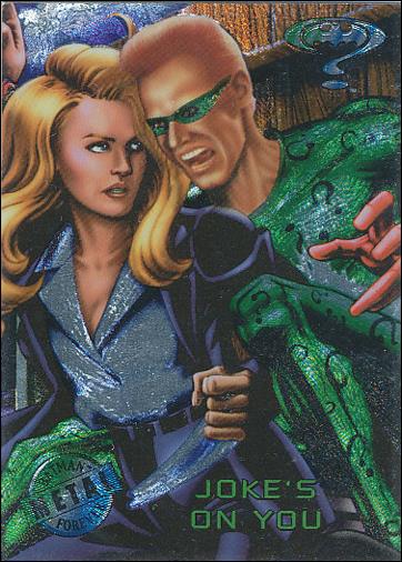 Batman Forever Metal (Base Set) card 54 Joke's on You