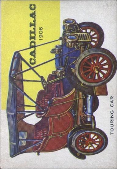 World on Wheels (Base Set) card 56 Cadillac Touring Car 1906
