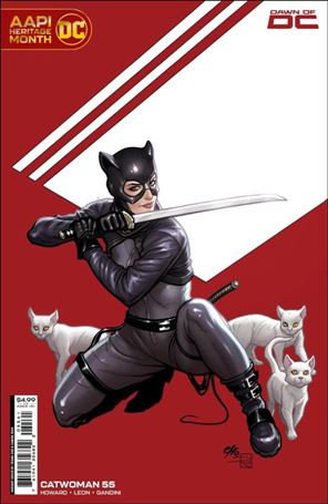 Catwoman (2018) issue 55-D Cho & Rich AAPI Heritage Cardstock Cover
