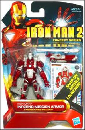Iron Man 2 figure 13 Iron Man - Inferno Mission Armor (Concept Series)