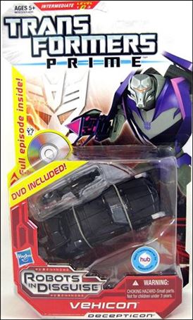 Transformers Prime (Deluxe Class) figure 9-B Vehicon with DVD