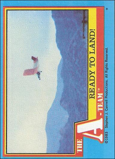 A-Team (Base Set) card 43 Ready to Land!