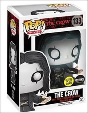 POP! Movies figure 133-B The Crow (GITD) Hot Topic
