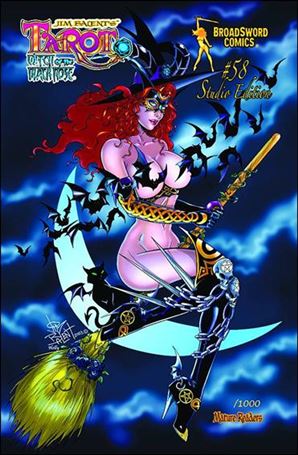 Tarot: Witch of the Black Rose issue 58-C Studio Edition Cover Signed by Balent 1/1000 w/COA