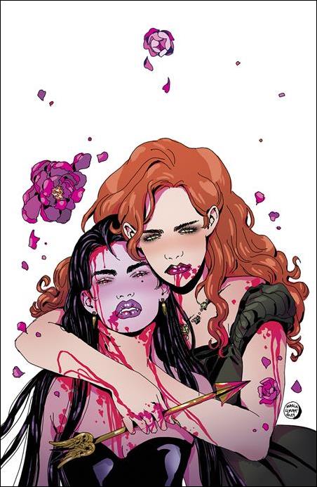 Violent Flowers (2024) issue 4-C Maria Llovet Virgin 1:10 Cover