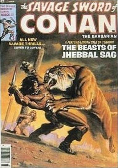 Savage Sword of Conan the Barbarian (Base Set) card 9 Cover Issue #27