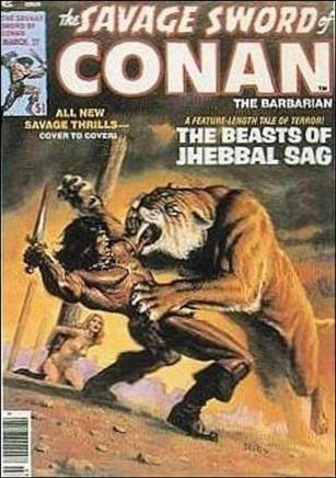 Savage Sword of Conan the Barbarian (Base Set) card 9 Cover Issue #27