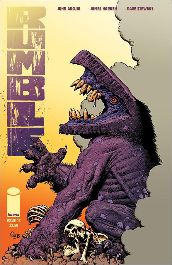 Rumble (2014) issue 13-B Richard Corben Cover