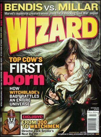 Wizard: The Magazine of Comics, Entertainment and Pop Culture issue 189-C Stjepan Sejic Witchblade Cover